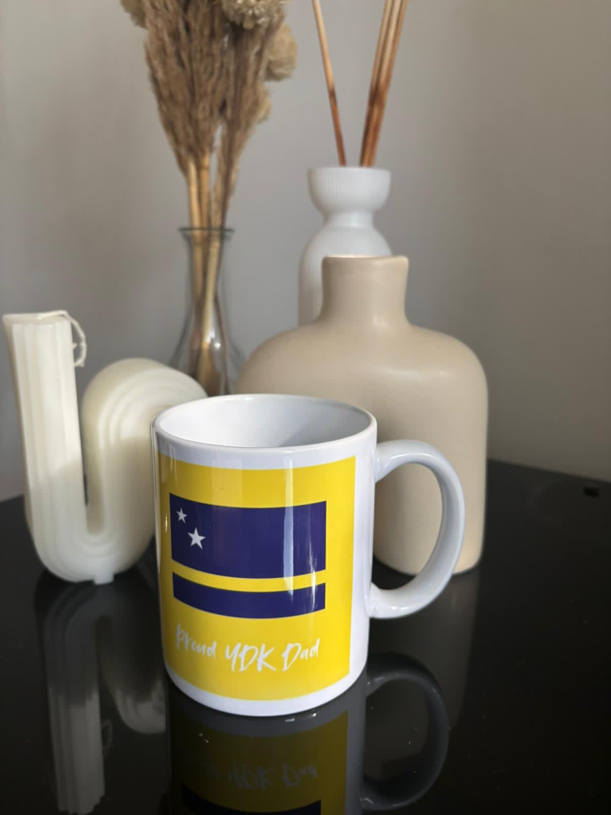 Mok met Curaçao vlag | Met eigen tekst optie