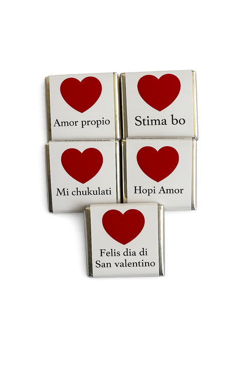 Gepersonaliseerde mini chocolade