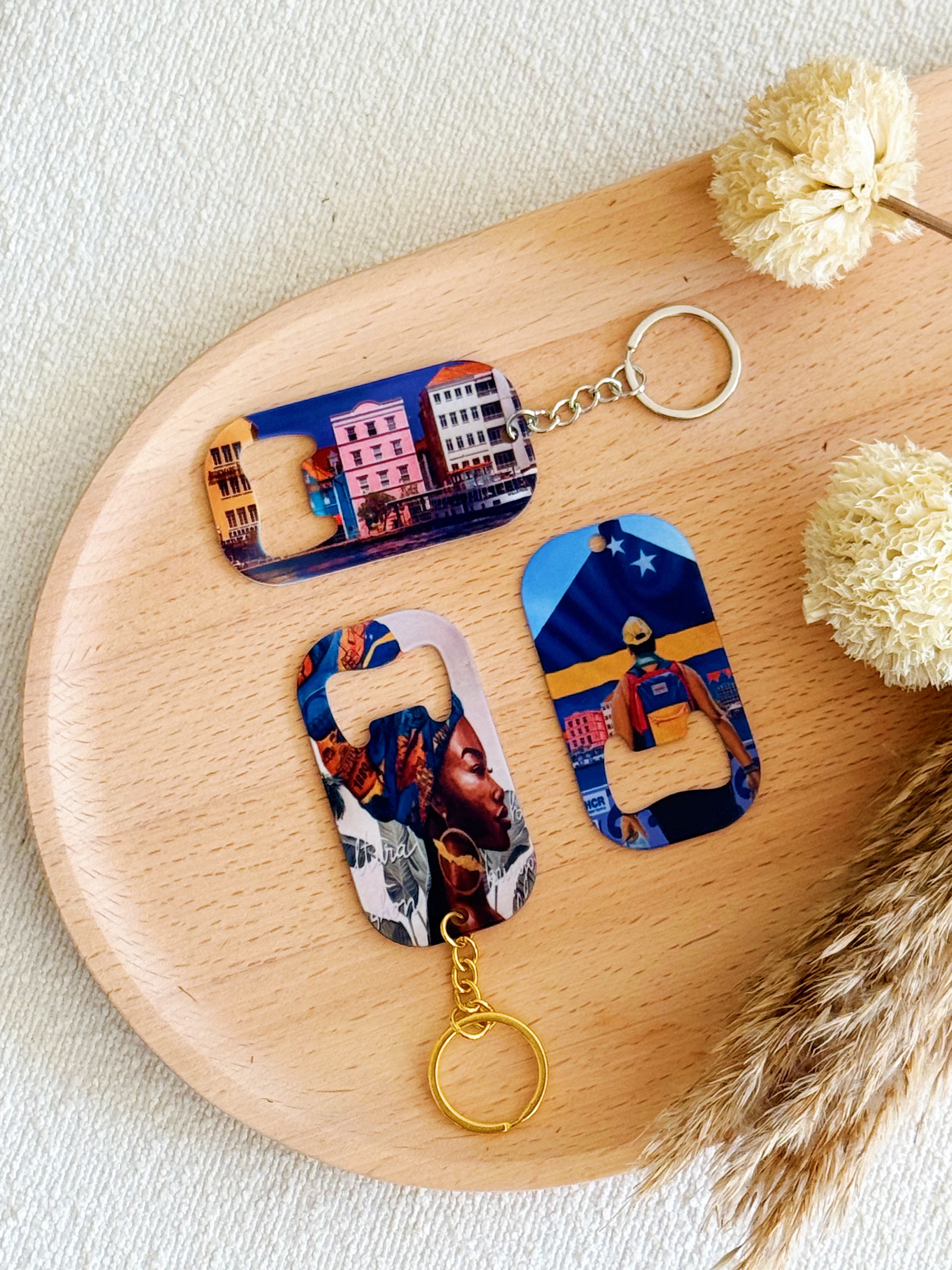 Sleutelhanger Flesopener | Curaçao Souvenir