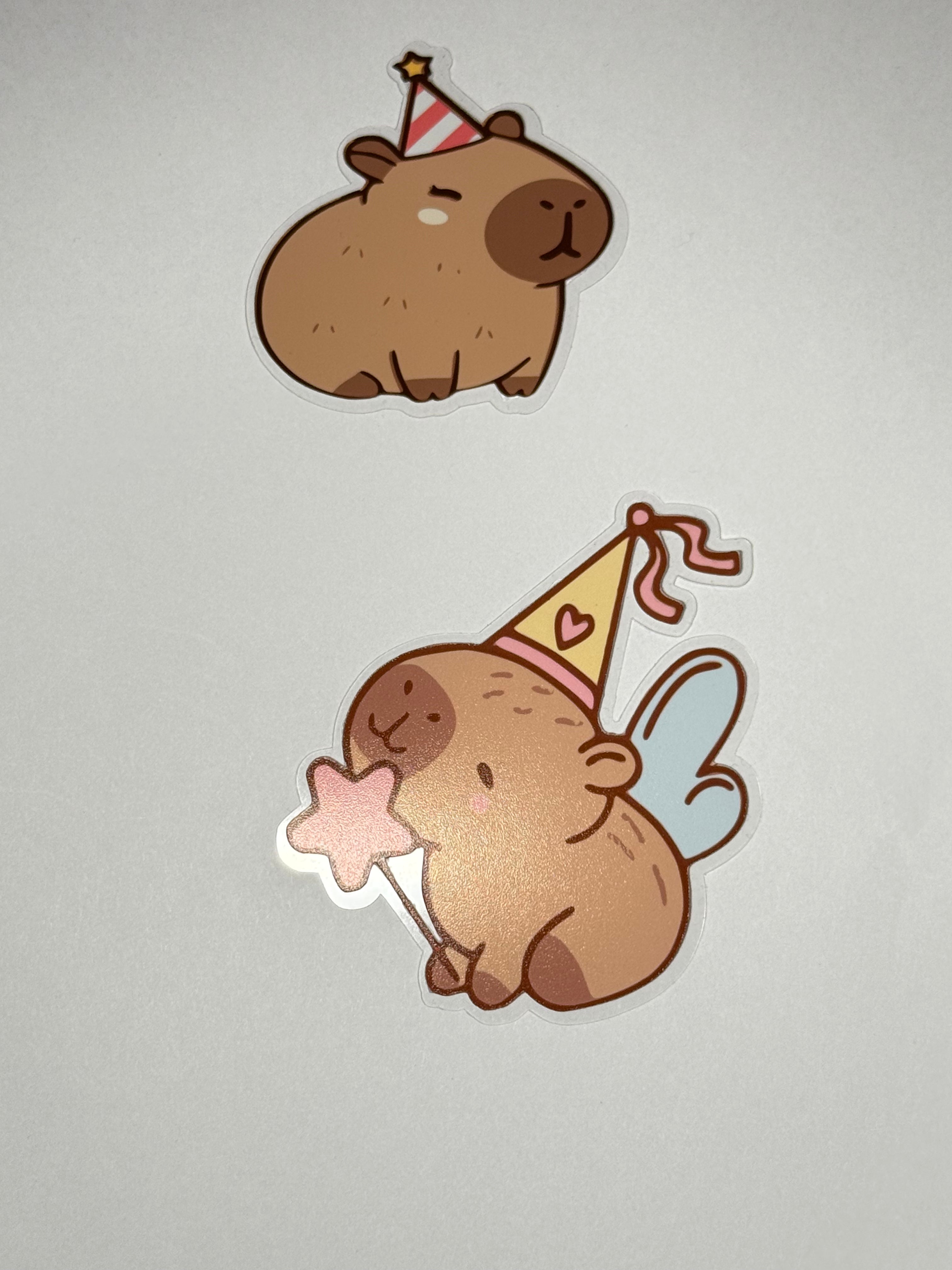 Taartdecoratie | Capybara en ijscream
