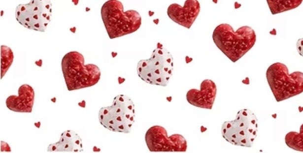 Drinkglas met rietje | hartjes met naam