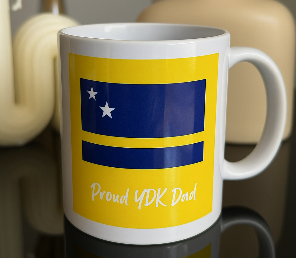 Mok met Curaçao vlag | Met eigen tekst optie